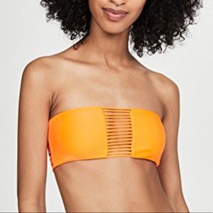 Mikoh Sunset Strapless Bikini Top